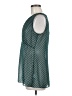 CAbi 100% Polyester Teal Sleeveless Blouse Size S - photo 5