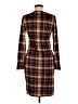 Unbranded Plaid Brown Casual Dress Size M - photo 2
