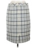 L.L.Bean Plaid Gray Wool Skirt Size 4 - photo 2