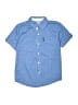Ben Sherman 100% Cotton Stars Blue Short Sleeve Button-Down Shirt Size 8 - photo 1