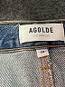 AGOLDE 100% Cotton Blue Denim Skirt Size 26 waist - photo 4