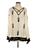 Entro 100% Rayon Ivory Long Sleeve Blouse Size S - photo 1