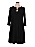 MSK Black Casual Dress Size L (petite) - photo 1