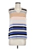 CAbi 100% Polyester Silver Sleeveless Blouse Size S - photo 1
