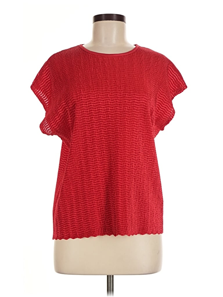 Pre-owned Kim Rogers Short Sleeve T-shirt In Red