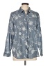 Chico's Paisley Gray Long Sleeve Blouse Size L - photo 1