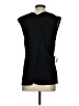 Zara 100% Polyester Black Sleeveless Blouse Size S - photo 2