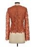 Alice + Olivia 100% Polyester Brown Long Sleeve Blouse Size S - photo 2