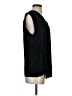 Zara 100% Polyester Black Sleeveless Blouse Size S - photo 4