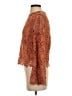 Alice + Olivia 100% Polyester Brown Long Sleeve Blouse Size S - photo 5