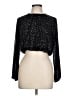 Sincerely Jules Black Long Sleeve Blouse Size L - photo 1