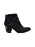 Bamboo Black Ankle Boots Size 7 1/2 - photo 1