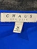 Chaus 100% Polyester Blue 3/4 Sleeve Blouse Size 1X - photo 7