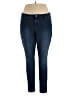 Lila Ryan Solid Blue Jeggings Size 16 - photo 1