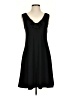 Assorted Brands Solid Black Casual Dress Size S - photo 1