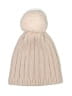 Steve Madden 100% Acrylic Ivory Pink Beanie Size S (kids) - photo 1