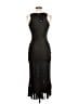 Rails Solid Metallic Black Cocktail Dress Size M - photo 2