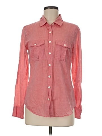 J.Crew Factory Store Long Sleeve Button-Down Shirt (view 1)