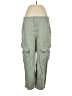Pilcro 100% Cotton Green Cargo Pants Size 29 waist - photo 1