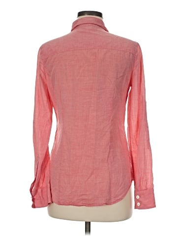 J.Crew Factory Store Long Sleeve Button-Down Shirt (view 2)