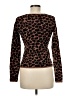 LPA Animal Print Brown Pullover Sweater Size M - photo 2
