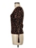 LPA Animal Print Brown Pullover Sweater Size M - photo 5