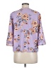 Shein 100% Polyester Purple 3/4 Sleeve Blouse Size 6 - photo 2