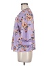 Shein 100% Polyester Purple 3/4 Sleeve Blouse Size 6 - photo 5