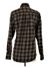 Arrow Plaid Brown Long Sleeve Button-Down Shirt Size S - photo 2