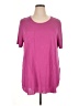 Gibson Latimer Pink Short Sleeve Top Size XL - photo 1