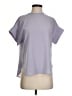 GU Purple Short Sleeve Blouse Size S - photo 1
