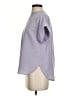 GU Purple Short Sleeve Blouse Size S - photo 5