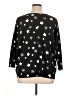 Kim & Cami Stars Black Pullover Sweater Size 1X - photo 2