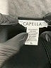 Capella Apparel Solid Black Casual Dress Size L - photo 7