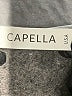 Capella Apparel Solid Black Casual Dress Size L - photo 8
