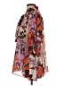 Kobi Halperin 100% Polyester Floral Brown Long Sleeve Blouse Size L - photo 5