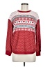 Cuddl Duds Hearts Fair Isle Polka Dots Red Pullover Sweater Size S - photo 1