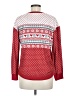 Cuddl Duds Hearts Fair Isle Polka Dots Red Pullover Sweater Size S - photo 2