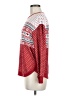 Cuddl Duds Hearts Fair Isle Polka Dots Red Pullover Sweater Size S - photo 5