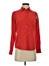 Equipment Red Long Sleeve Blouse Size XS - photo 1