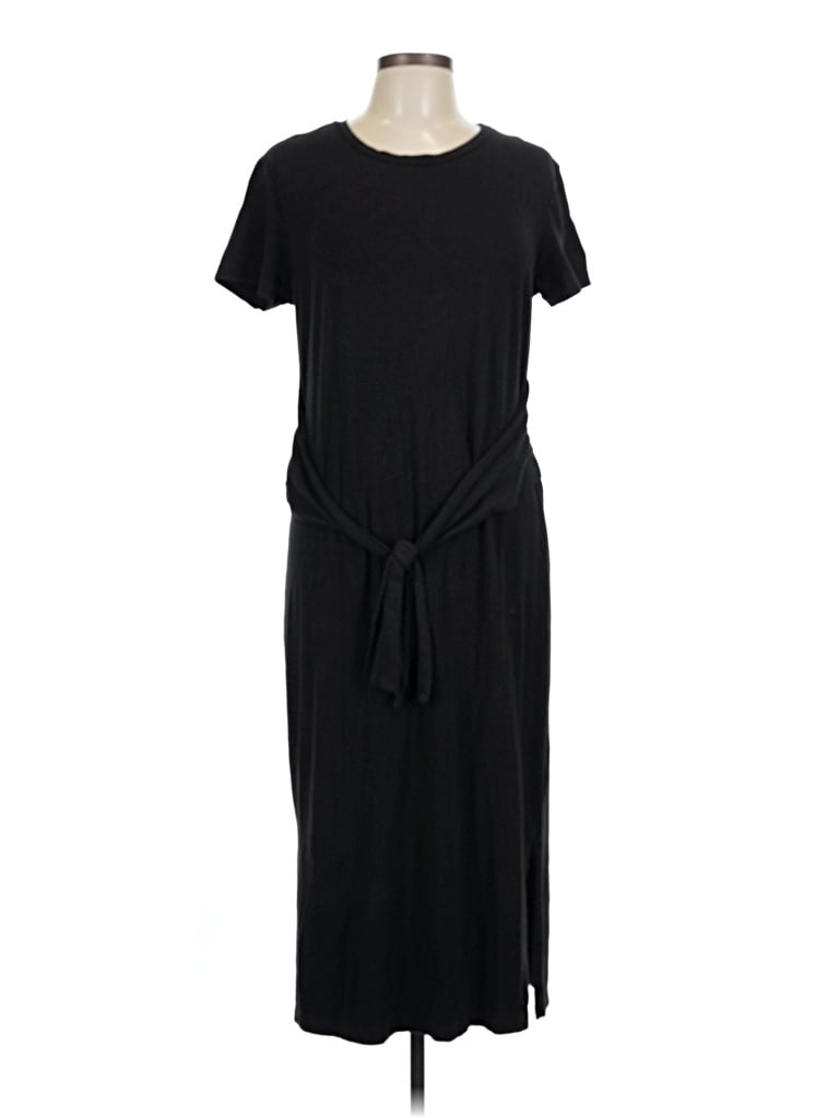 Pre-owned Amour Vert Casual Dress In Black