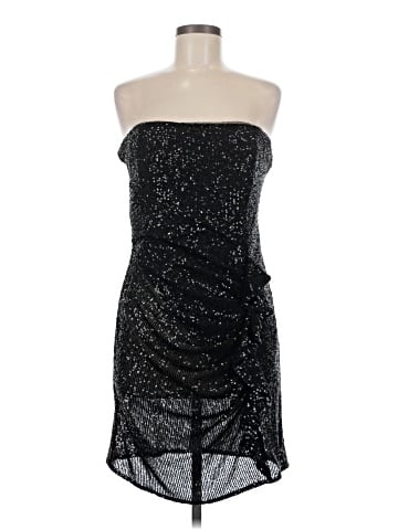 Parker Black Cocktail Dress (view 1)
