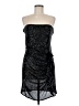 Parker Black Black Cocktail Dress Size 10 - photo 1