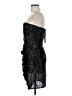 Parker Black Black Cocktail Dress Size 10 - photo 5
