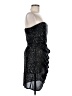 Parker Black Black Cocktail Dress Size 10 - photo 4