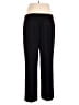 Halogen Solid Black Dress Pants Size 16 - photo 2