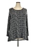 Intro Gray Long Sleeve Top Size 2X - photo 1