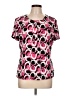 East5th Pink Short Sleeve Blouse Size L (estimated) - photo 1