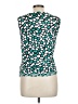 St. John Teal Sleeveless T-Shirt Size L - photo 2