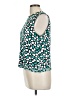 St. John Teal Sleeveless T-Shirt Size L - photo 5